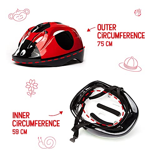 3StyleScooters® SafetyMAX® Casco para Niños - 6 Diseños Increíbles Bicicleta y Patinete - Cinta Ajustable - Opciones para Niños de 3 a 11 Años