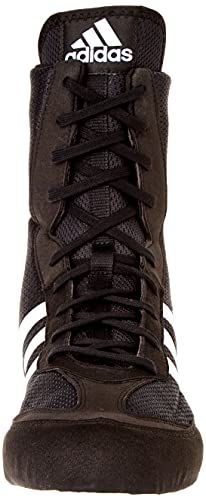 adidas Box Hog 2, Boxing Shoe Hombre, Core Black/Footwear White/Core Black, 44 EU
