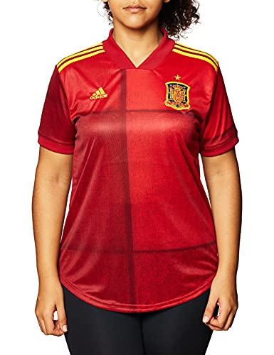 adidas Fef H JSY Y Camiseta Primera equipación, Mujer, Victory Red, M
