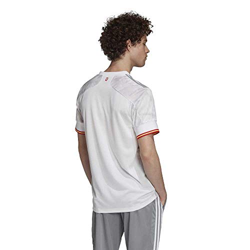 adidas Selección Española Temporada 2020/21 Camiseta Segunda equipación, Unisex, White/Light Onix, XXL