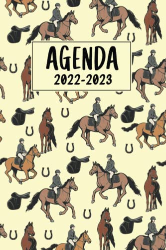 Agenda 2022-2023: Organizador de 2 años, Idea de Regalo para los Amantes de la Hípica