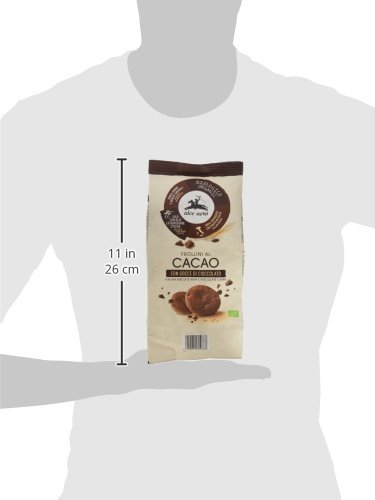 Alce Nero Galletas Cacao con Pepitas de Chocolate Bio, 250g