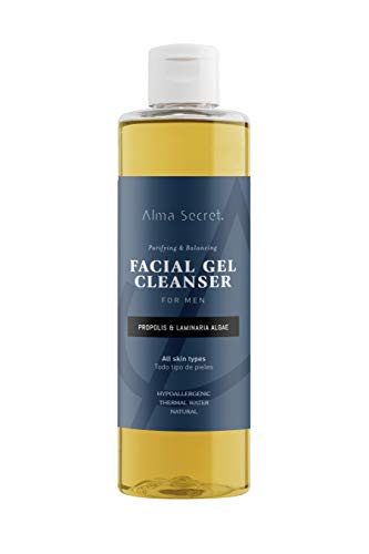 Alma Secret MEN Gel Limpiador Facial con Própolis & Laminaria - 250 ml