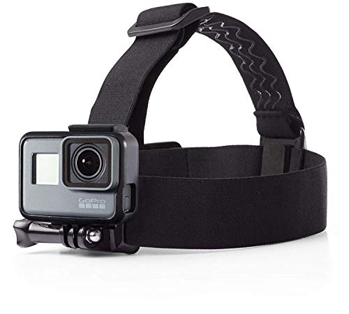 Amazon Basics - Montura con correas para cabeza para cámara GoPro