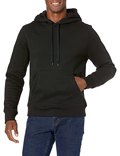 Amazon Essentials Hooded Fleece Sweatshirt Sudadera, Negro (black), Small