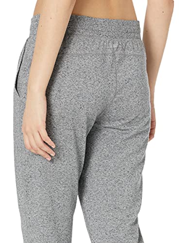 Amazon Essentials - Pantalón de mujer de algodón terry para correr, Gris (Grey Marl), US M (EU M - L)