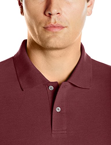 Amazon Essentials Regular-Fit Cotton Pique Polo Shirt, Puerto, M