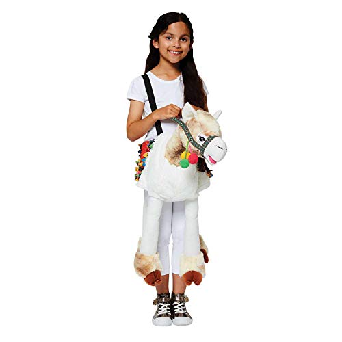 Amscan RLL - Disfraz infantil de lama para montar (unisex, 98-128 cm), multicolor , color/modelo surtido