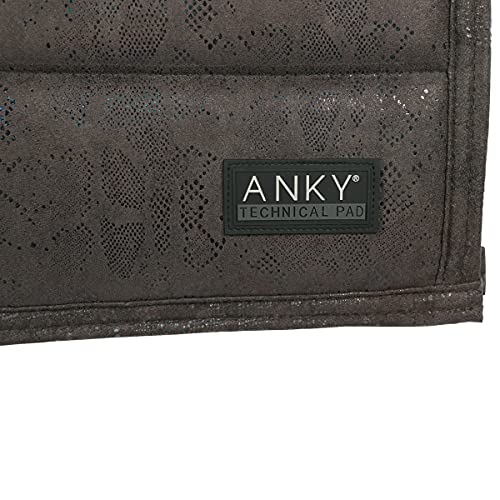 Anky Sillín Pad Limited Edition Suede Glitter in Size: Dressage Full. - Gris - Dressage Full