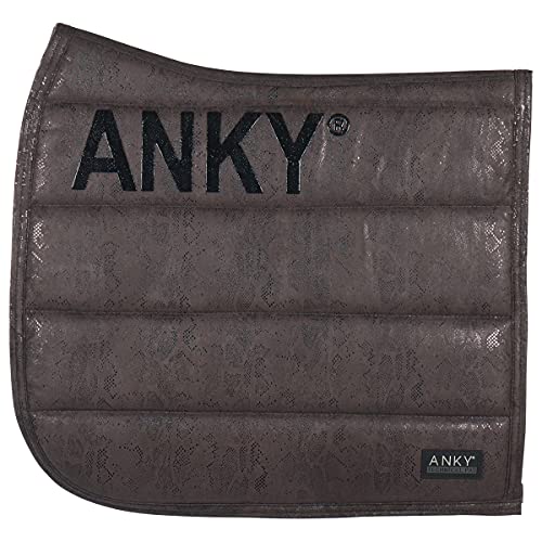 Anky Sillín Pad Limited Edition Suede Glitter in Size: Dressage Full. - Gris - Dressage Full