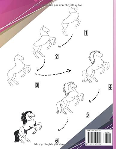 Aprender A dibujar Coches Deportivos 07: Libro educativo e interesante, como dibujar paso a paso para niños y principiantes!: Dibujar caballos y ponis ... | Regalo de navidad y regreso a clases