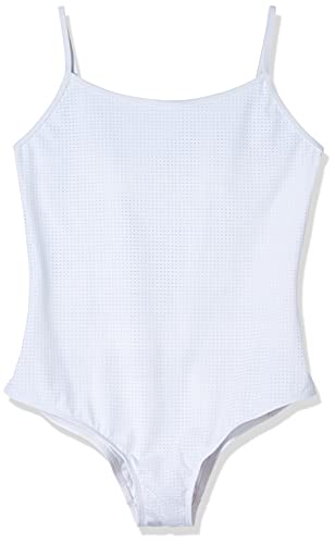 Armani Exchange Bianco Swimsuit Disfraces de tamaño Adulto, L para Mujer