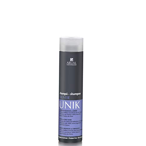 ARUAL CHAMPÚ Silver UNIK 250ML, Negro, 250 ml