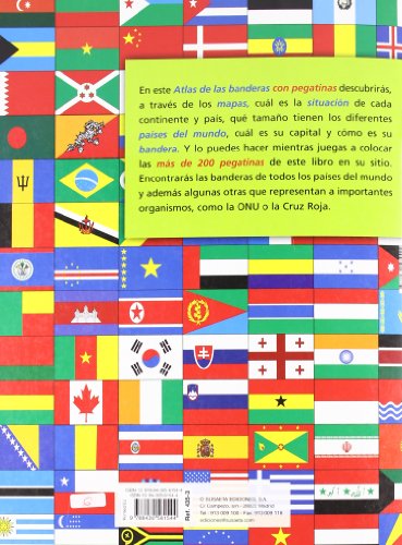 Atlas De Las Banderas (Pegatinas) (Atlas De Animales Con Pegatina)