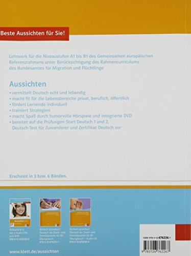 AUSSICHTEN B1.2 ALUMNO EJERCICIOS 2 CD DVD: Kurs- und Arbeitsbuch B1.2 & Audio-CDs (2) & DVD