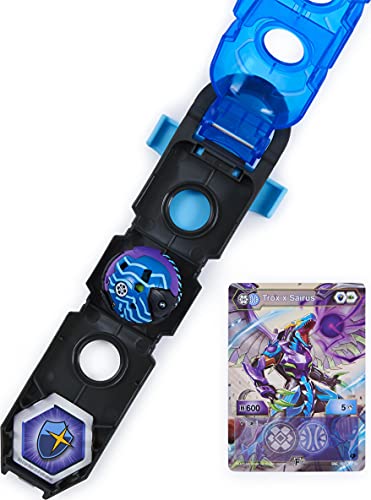 BAKUGAN Baku-Clip Storage Accessory with Exclusive Fused Pegatrix x Gillator, for Ages 6 and Up (Styles Vary) BTB ACS S2, color gris (Spin Master 6058285)