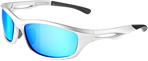 Balinco Gafas de sol deportivas polarizadas con protección UV400 para hombres y mujeres, perfectas para esquiar y hacer snowboard en la pista de esquí