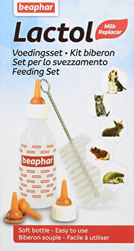 Beaphar Lactol Kit: Biberon + 6 Tetinas + Limpiador