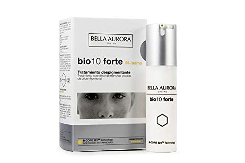 Bella Aurora Anti-Manchas Crema Facial para Manchas Oscuras de Origen Hormonal, 30 ml | Quita-Manchas Cara Piel | Despigmentante Facial | Bio 10 Forte