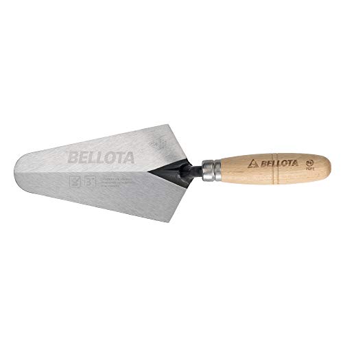 Bellota 5842-F - Paleta forjada madrileña para albañil y mango de madera de haya