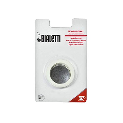 Bialetti 0800003 - Filtro de café (Filtro de café, 4 Pieza(s))