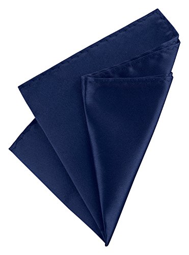 BOMGUARD Faja para hombre con pajarita y pañuelo de bolsillo (3 unidades), azul oscuro, Talla única