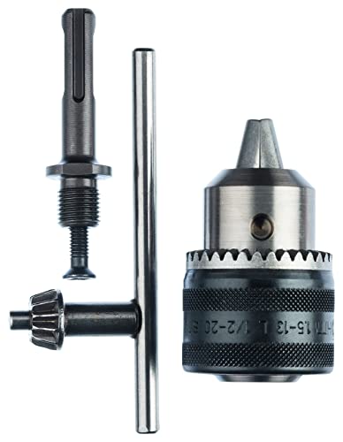 Bosch Adaptador SDS plus con portabrocas (1,5 - 13 mm, accesorio para martillo perforador)