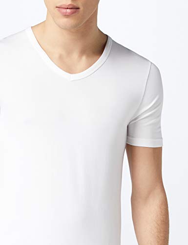 BOSS Camiseta Vn 2p Co, Blanco (White 100), XL (Pack de 2) para Hombre