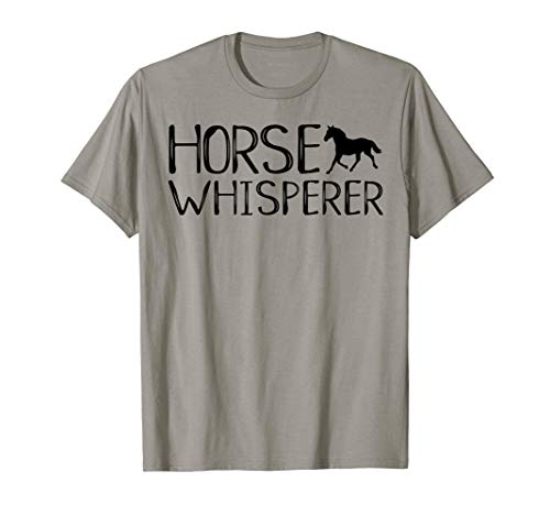 Caballo Susurrador Lindo Pony Equestrian Amantes Camiseta