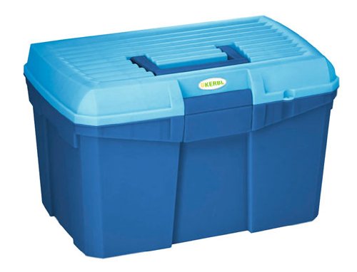Caja de limpieza Siena azul marino/azul claro con inserto extraíble