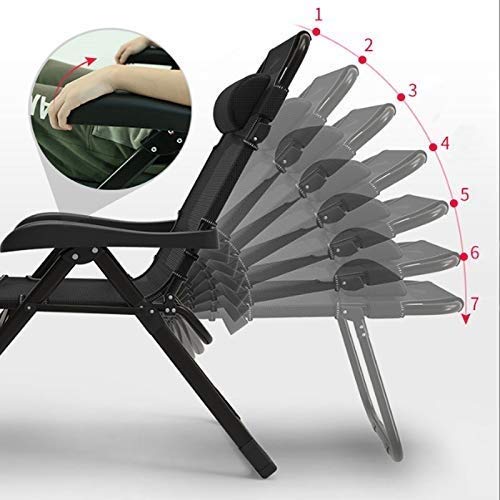 Cama plegable para la siesta de la oficina, silla reclinable para el tiempo libre de verano plegable para el almuerzo, silla reclinable con respaldo perezoso para el hogar (color: edición estándar) (e