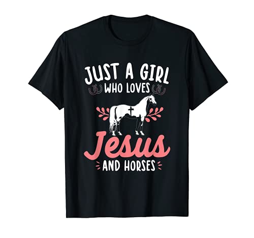 Camisa Amante del Caballo Mujeres Niñas Equestrian Equestrian Camiseta