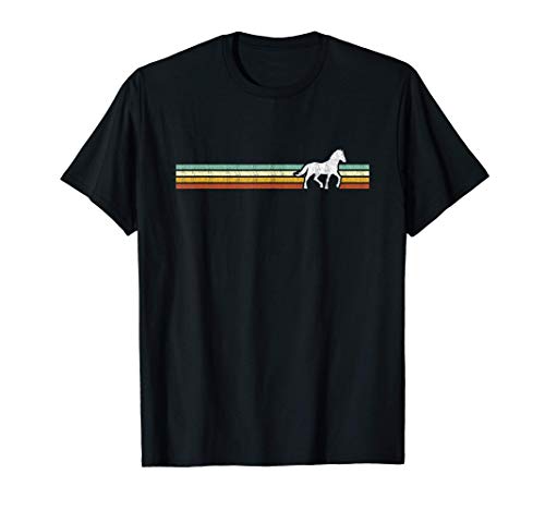 Camiseta de caballos de época, de equitación, de doma de cab Camiseta