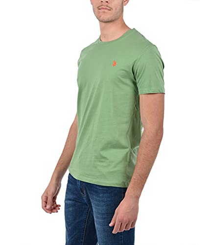 Camiseta hombre U.S. Polo 59940-49351 Primavera/Verano verde manzana S