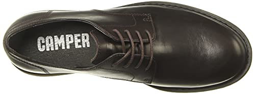 Camper Neuman Zapatos Oxford, Hombre, Marrón (Dark Brown 200), 42