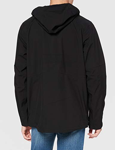 Carhartt Force Hooded Jacket Chaqueta para Hombre, Negro, XL