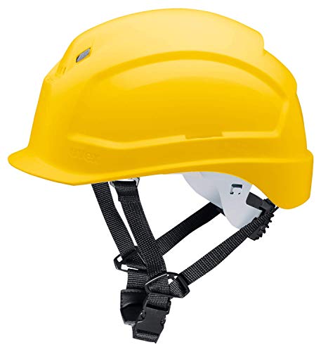 Casco de Obra Pheos S-KR - Protección en el Trabajo - Protección de la Cabeza - Casco de Seguridad con Adaptadores Laterales Euroslot para Orejeras