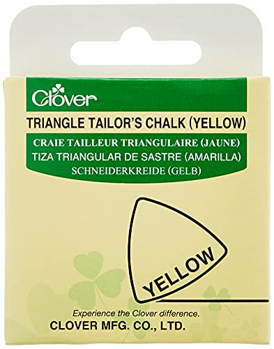 Clover Triangle Tailors Chalk-Yellow