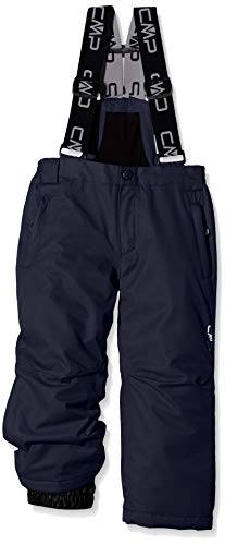 CMP Feel Warm Flat Pantalones, Unisex niños, Azul (Black Blue), 176 (16 años)