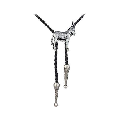Collar de burro de peltre, corbata de vaquero occidental, bolo, línea de baile C15, burro publicado por US Gifts para todos los 2016 de DERBYSHIRE UK