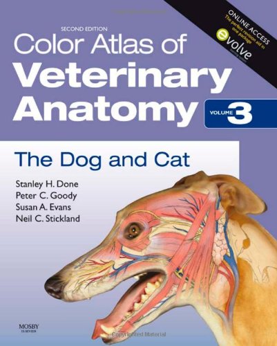 Color Atlas of Veterinary Anatomy, Volume 3, The Dog and Cat, 2e