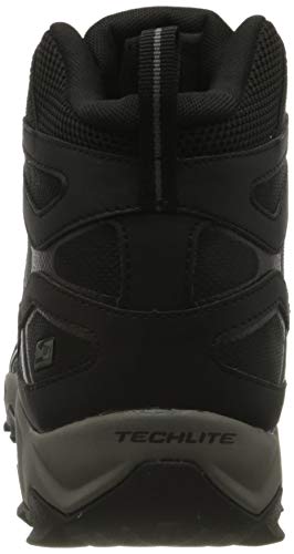 Columbia PEAKFREAK Zapatos de senderismo para Mujer, Negro (Black, Titanium Ii), 38.5 EU