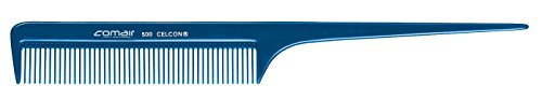 Comair Azul Profi-Line 500 dientes gruesos Peine cola, 1 pieza