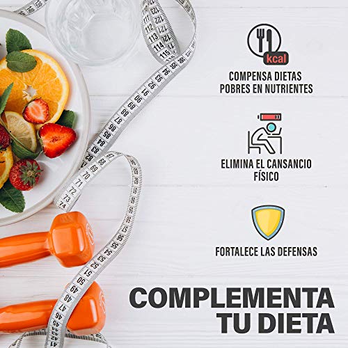 Complejo Multivitamínico + Minerales + Oligoelementos | Fórmula con 28 Vitaminas y Minerales Esenciales | Aporta Energía, Fuerza y Vitalidad | Aumenta tus Defensas | Multivitamínas Nº1 en Ventas | 90U