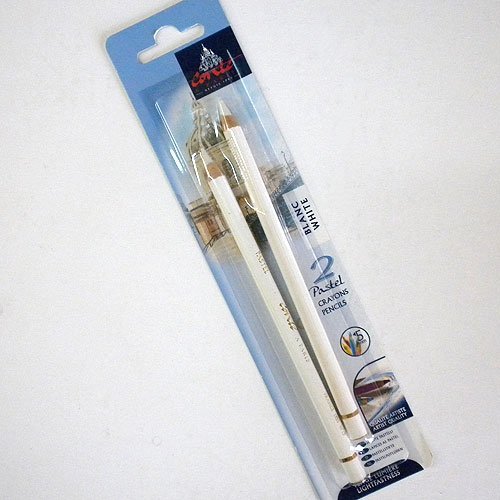 Conté à Paris - Set de 2 lápices pastel, color blanco