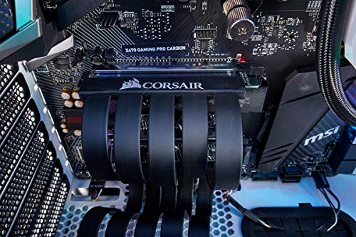 Corsair Premium PCIe 3.0 x 16 Extension Cable, 300 mm, Negro
