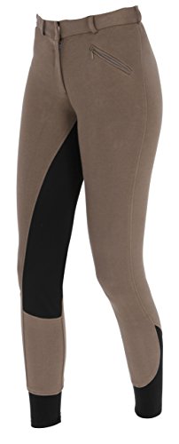 Covalliero Reithose Economic Damen Wood, Größe 44 Pantalones de equitación, Madera (marrón) Mujer