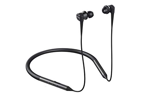 Creative Aurvana Trio Wireless: Cascos con sujeción por detrás del Cuello y Triple Driver, Bluetooth 5.0, aptX HD, aptX LL y AAC, Aislamiento del Ruido con Micro, hasta 20 Horas de reproducción