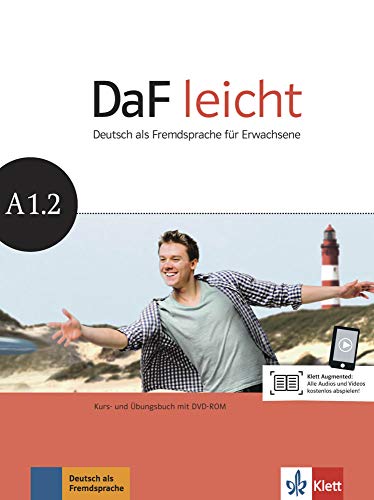 DaF leicht a1.2, libro del alumno y libro de ejercicios + dvd-rom: Kurs- und Ubungsbuch