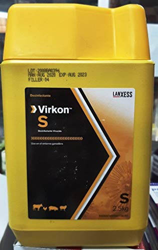 Desinfectante virucida en Polvo VIRKON S - Bote 2,5 kg